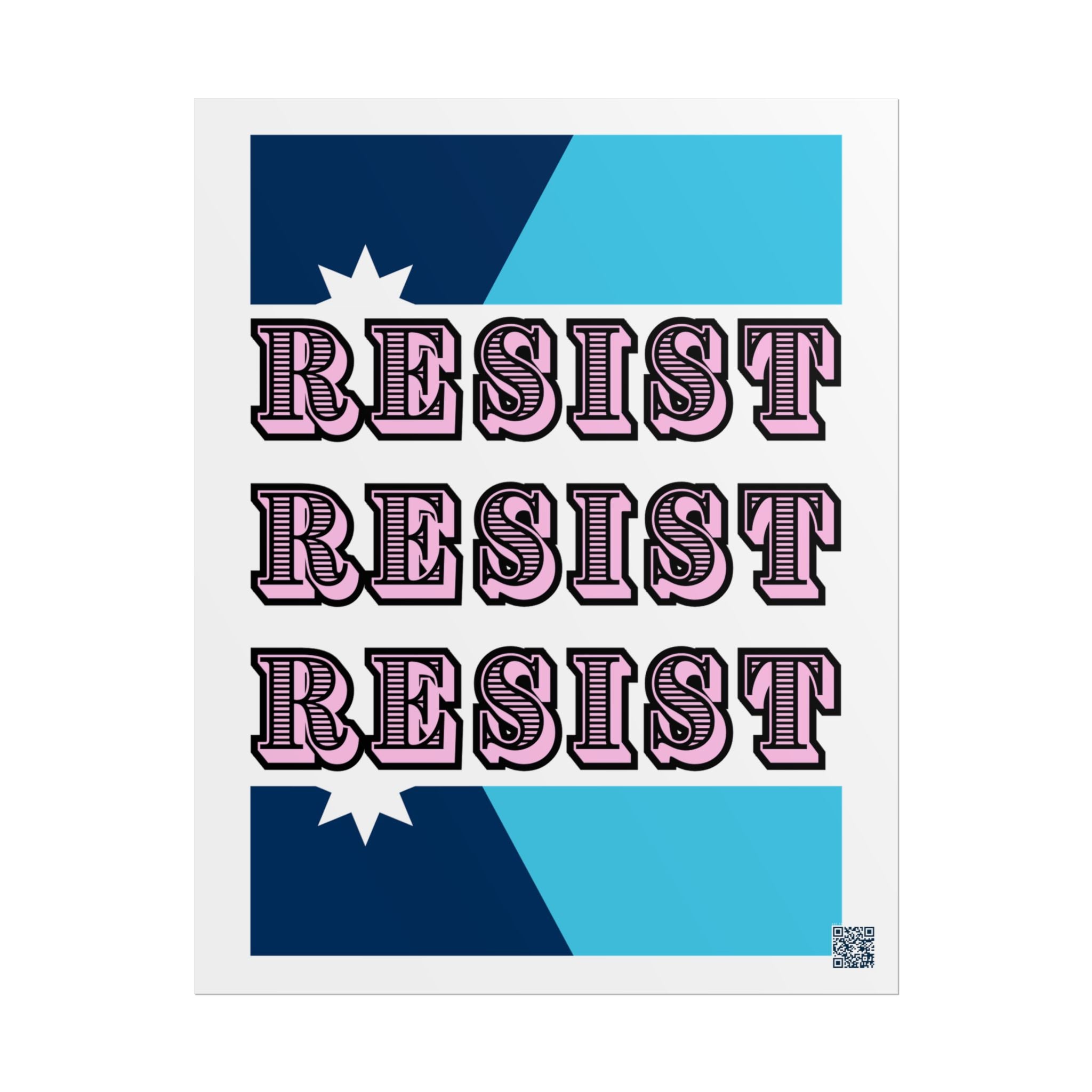 MN Resist Rolled Poster