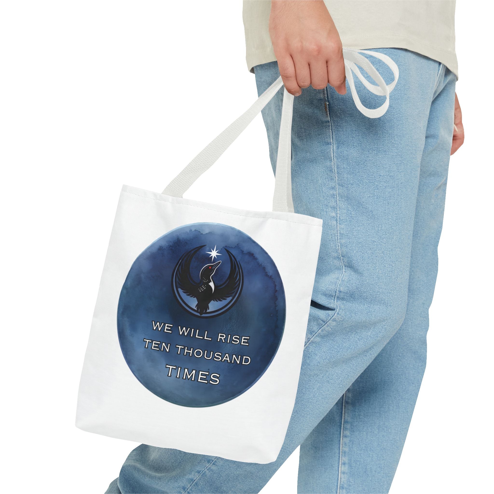 We Will Rise 10,000 Times Tote Bag