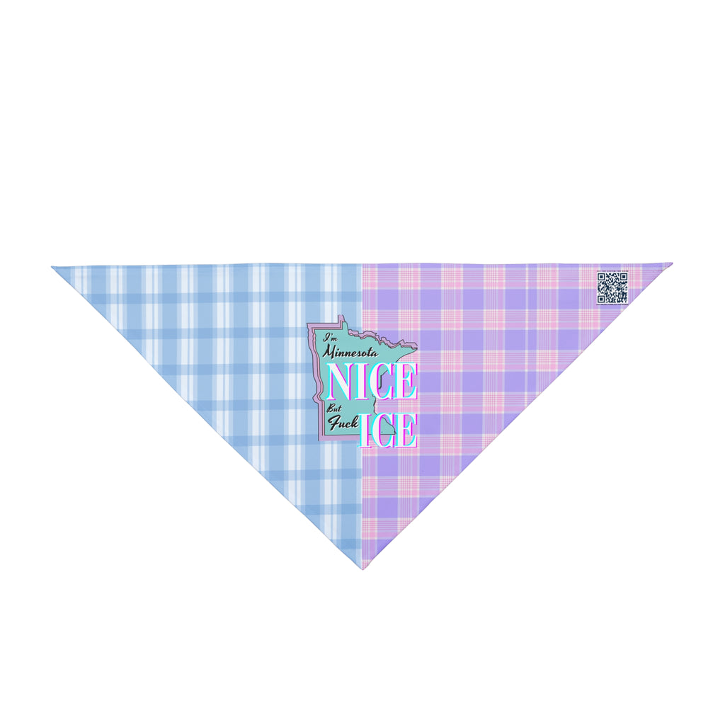 Minnesota Nice F Ice Pet Bandana