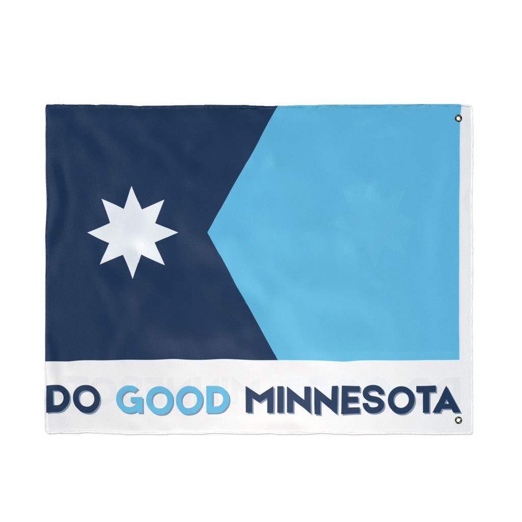 Do GOOD Minnesota Flag — Double-Sided
