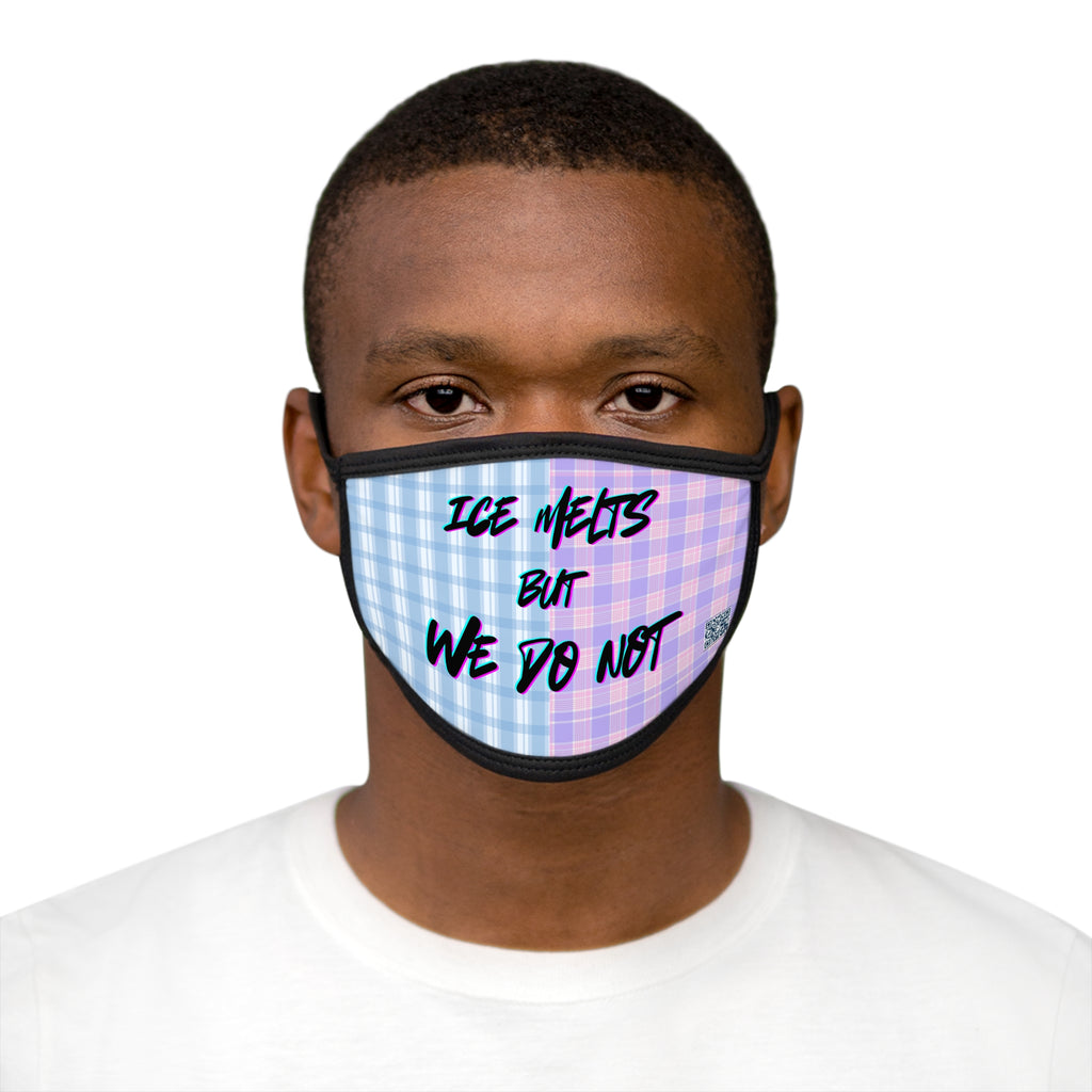 Ice Melts Face Mask