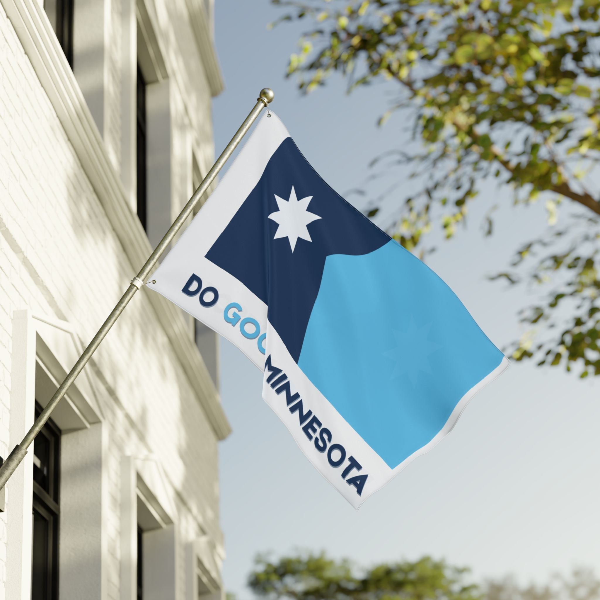 Do GOOD Minnesota Flag — Double-Sided