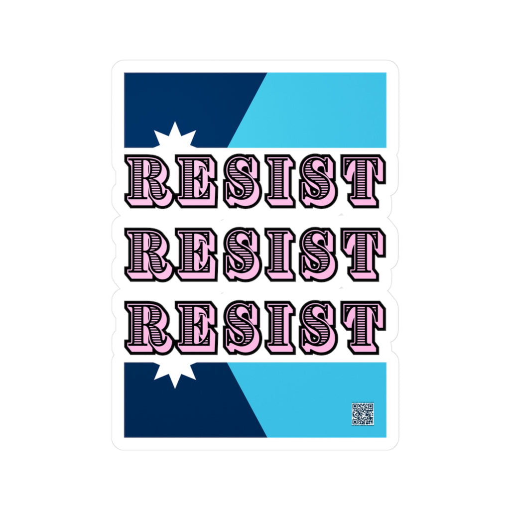 MN Resist Triple-Stack Vinyl Sticker