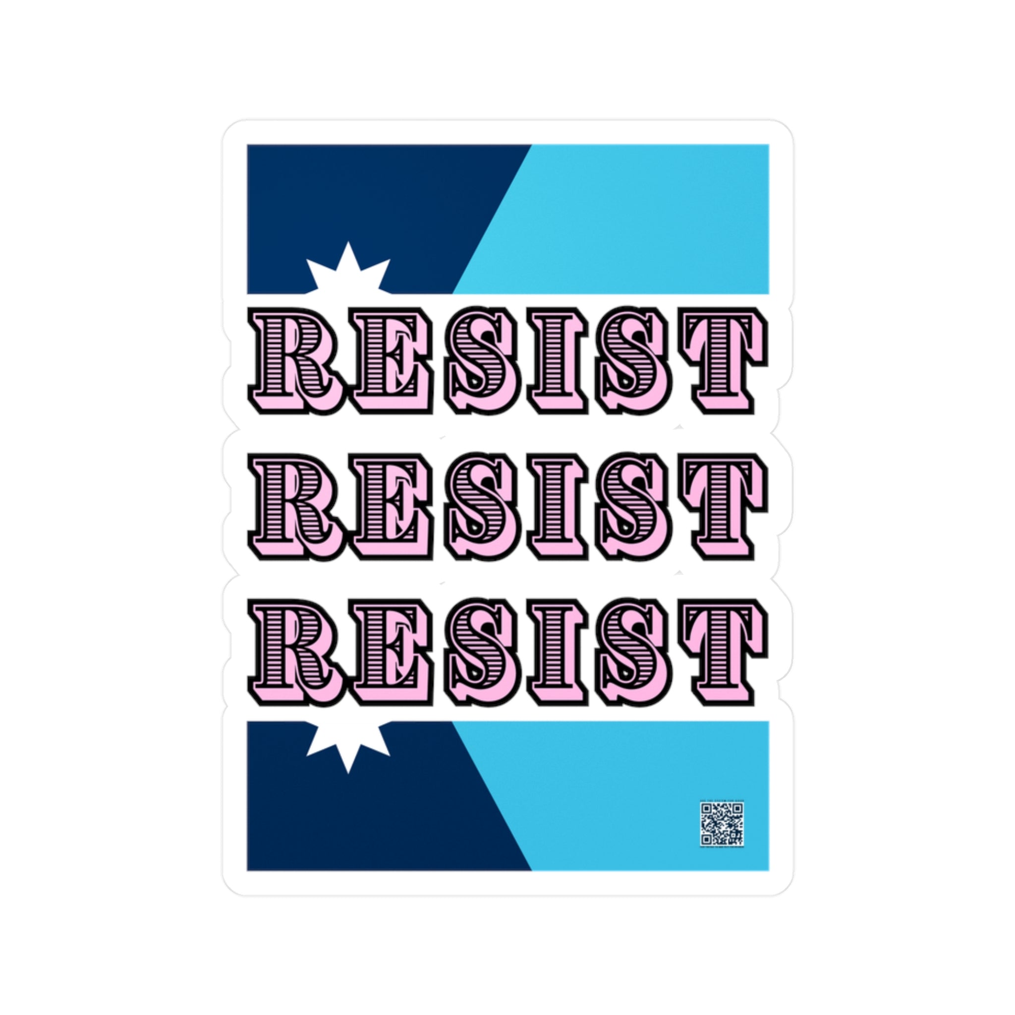 MN Resist Triple-Stack Vinyl Sticker