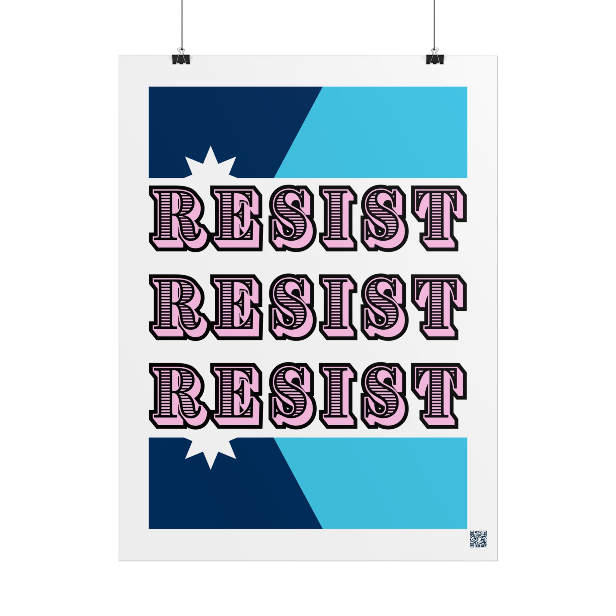 MN Resist Rolled Poster