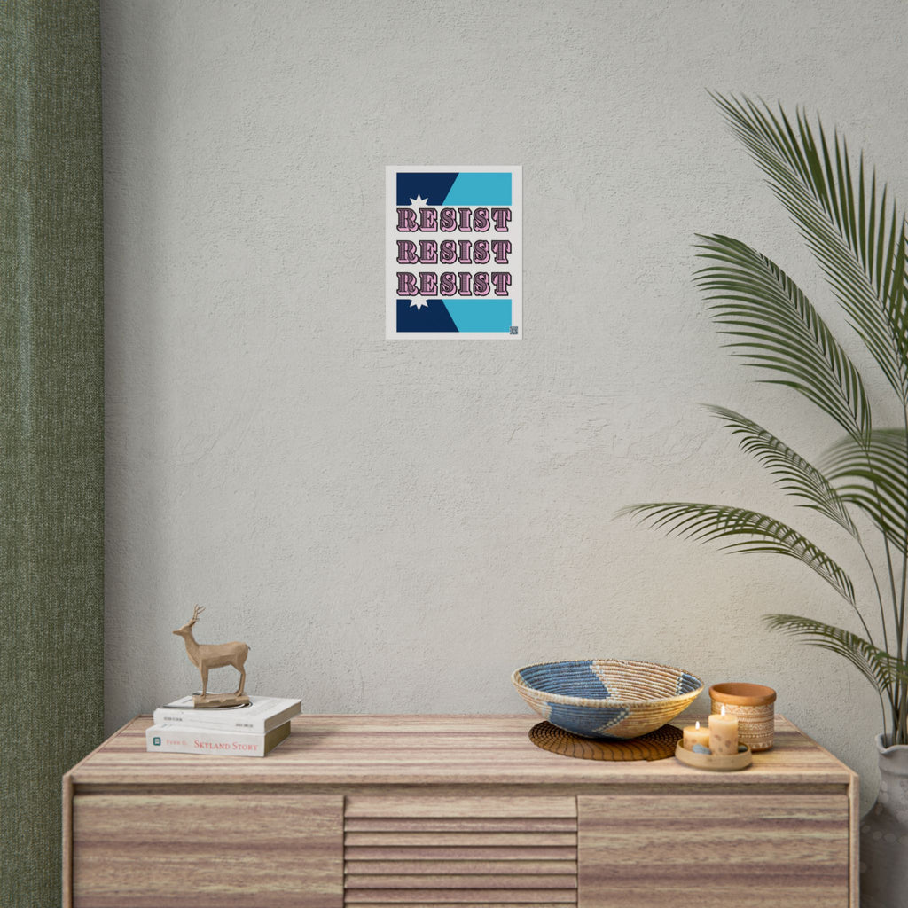 MN Resist Rolled Poster