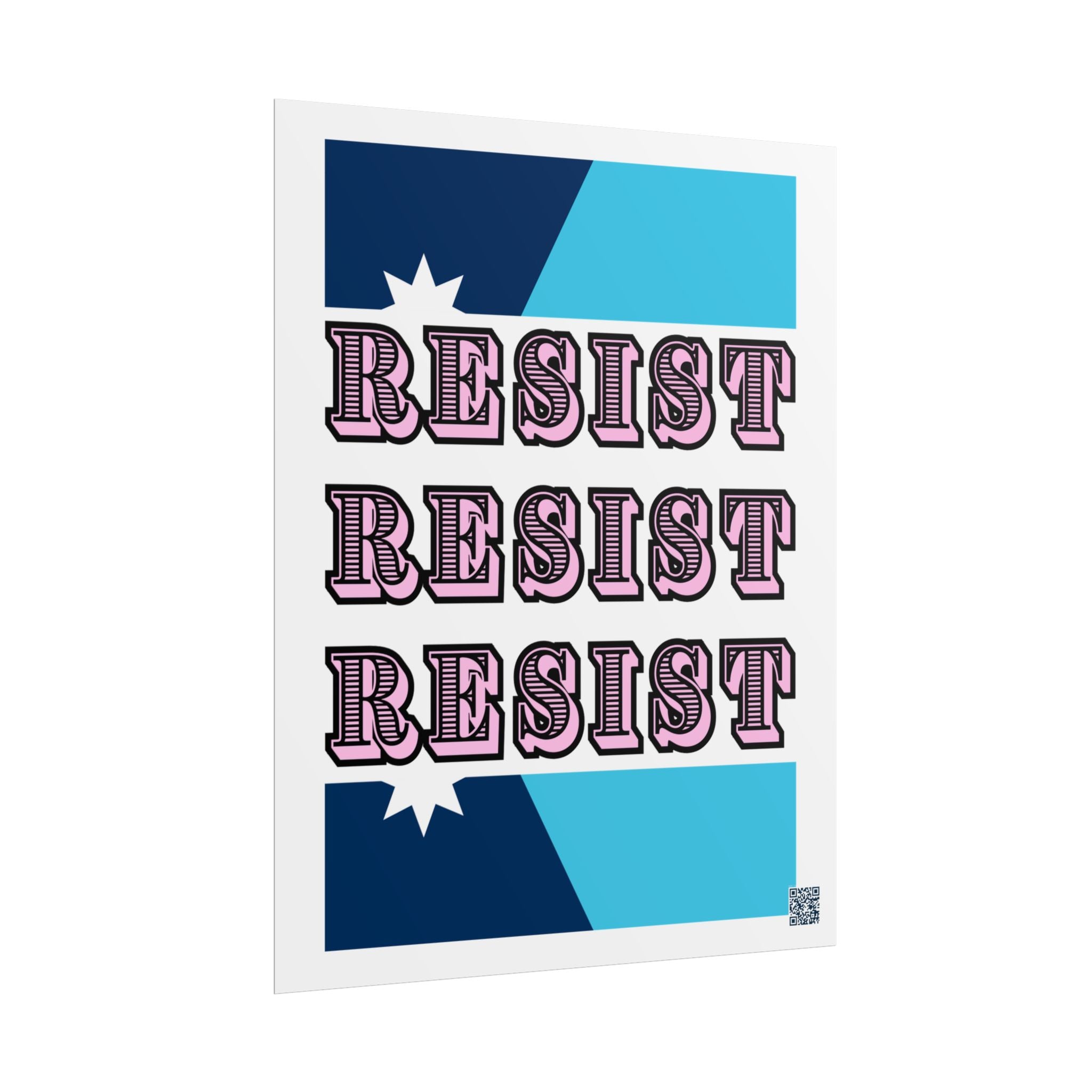 MN Resist Rolled Poster