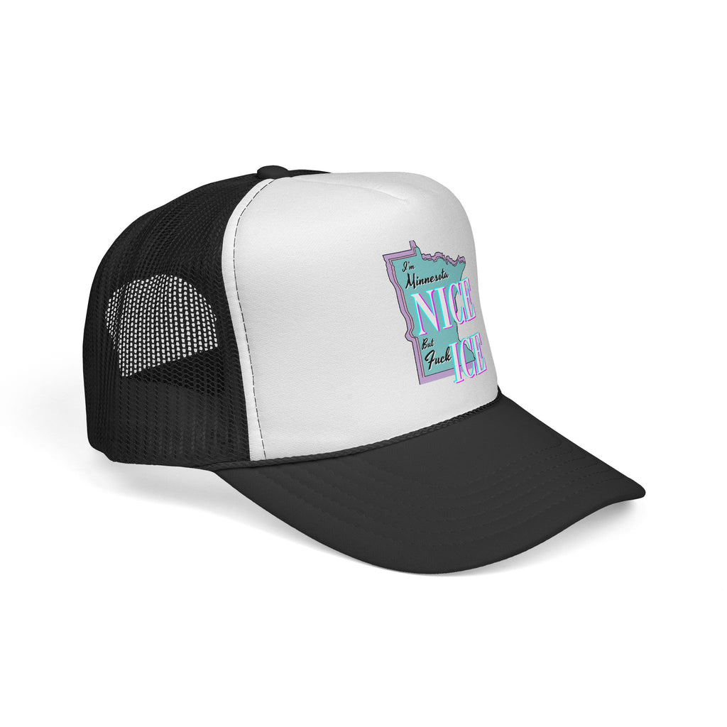 Minnesota Nice F Ice Trucker Cap