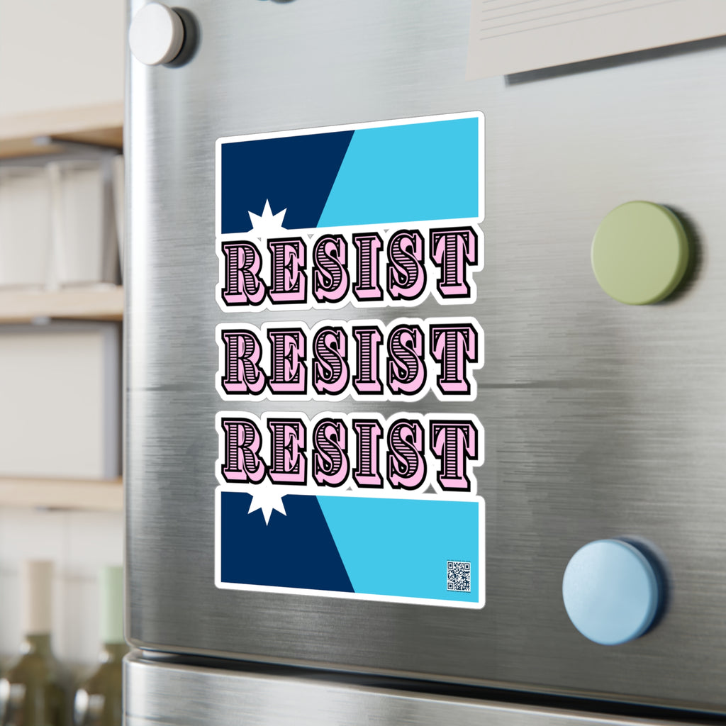 MN Resist Triple-Stack Vinyl Sticker