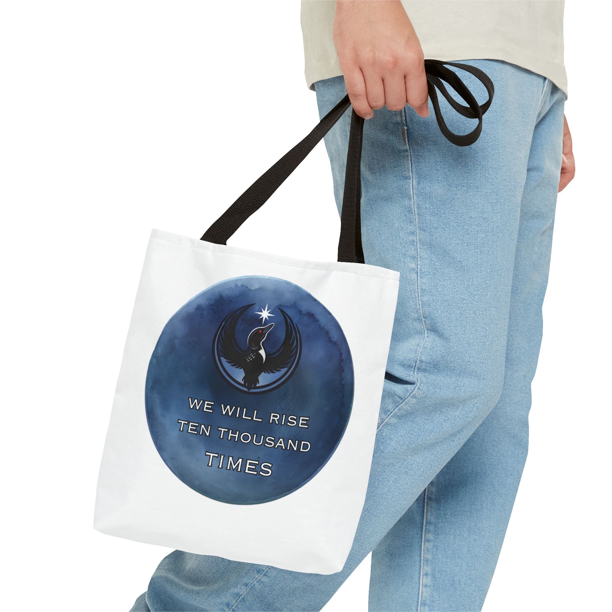 We Will Rise 10,000 Times Tote Bag