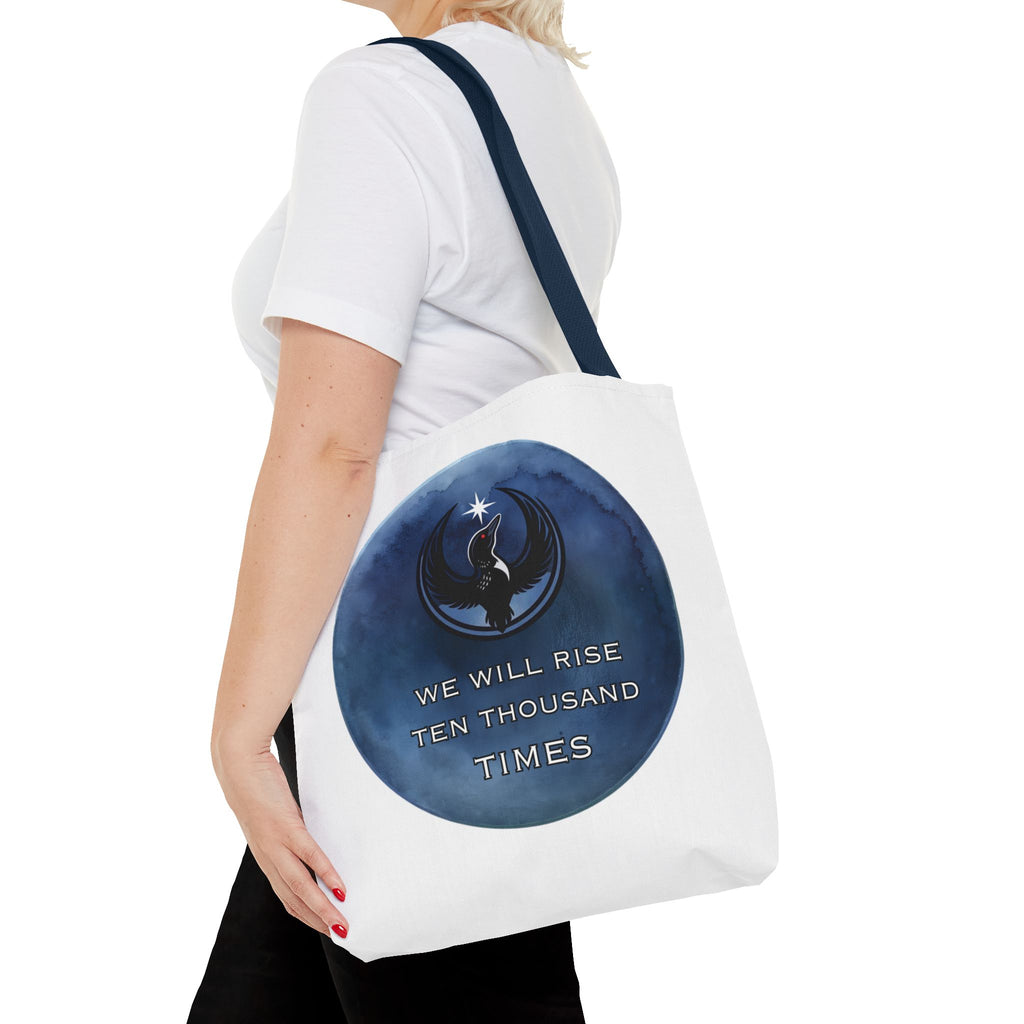 We Will Rise 10,000 Times Tote Bag