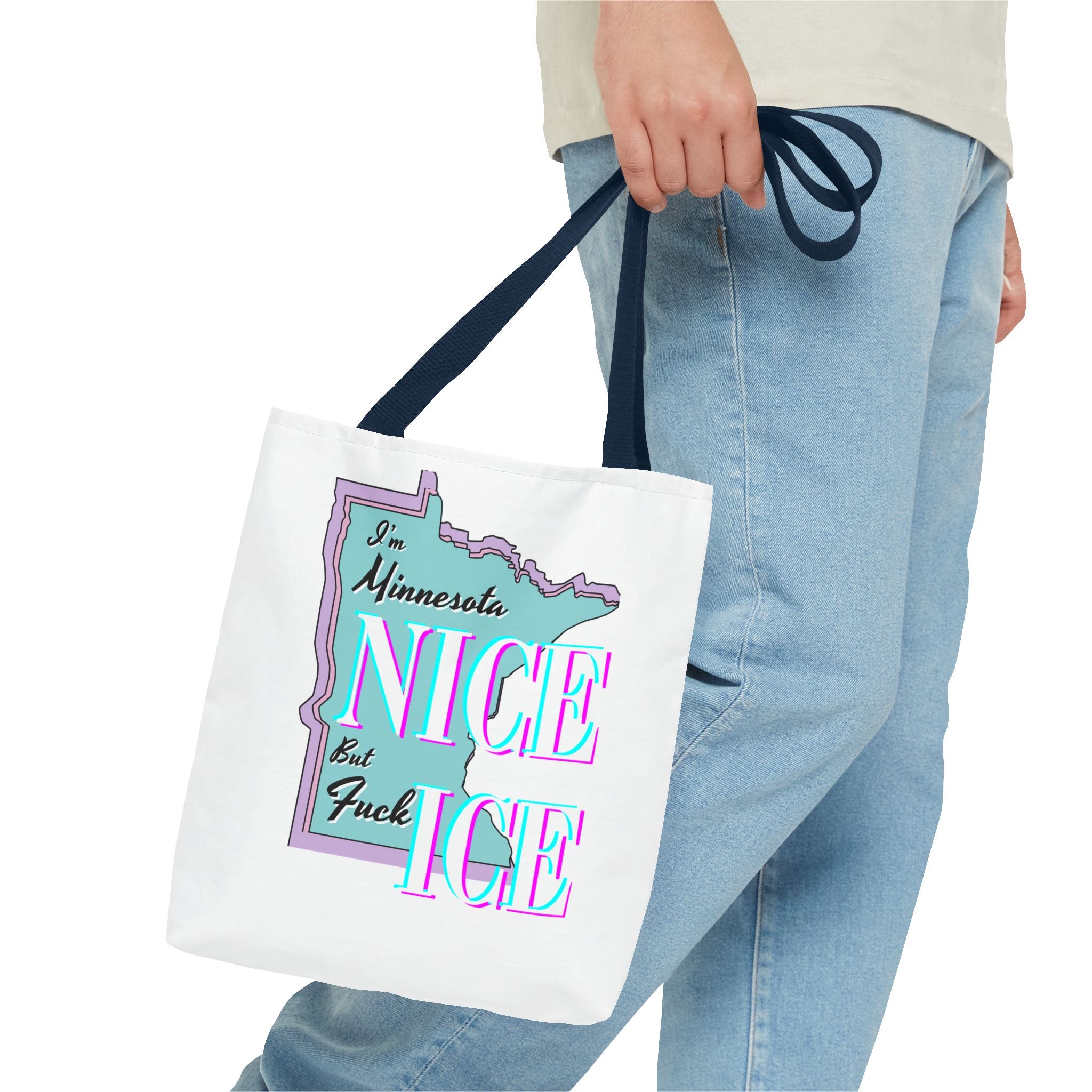 Minnesota Nice F Ice Tote Bag