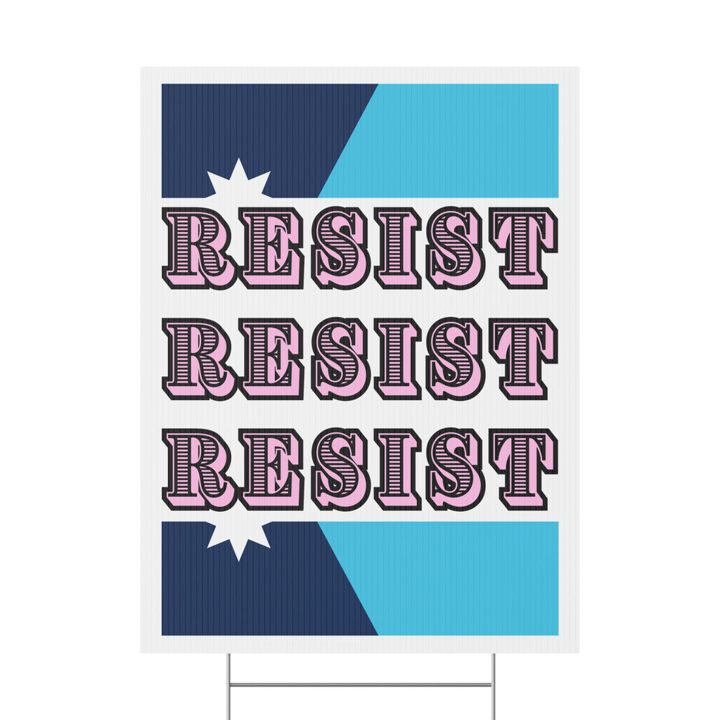 MN Resist Yard Sign