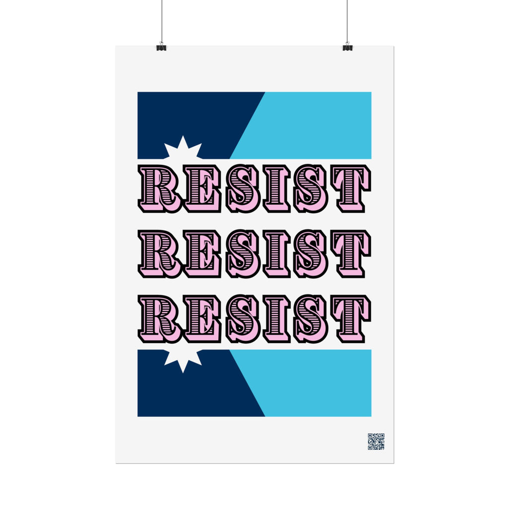 MN Resist Rolled Poster