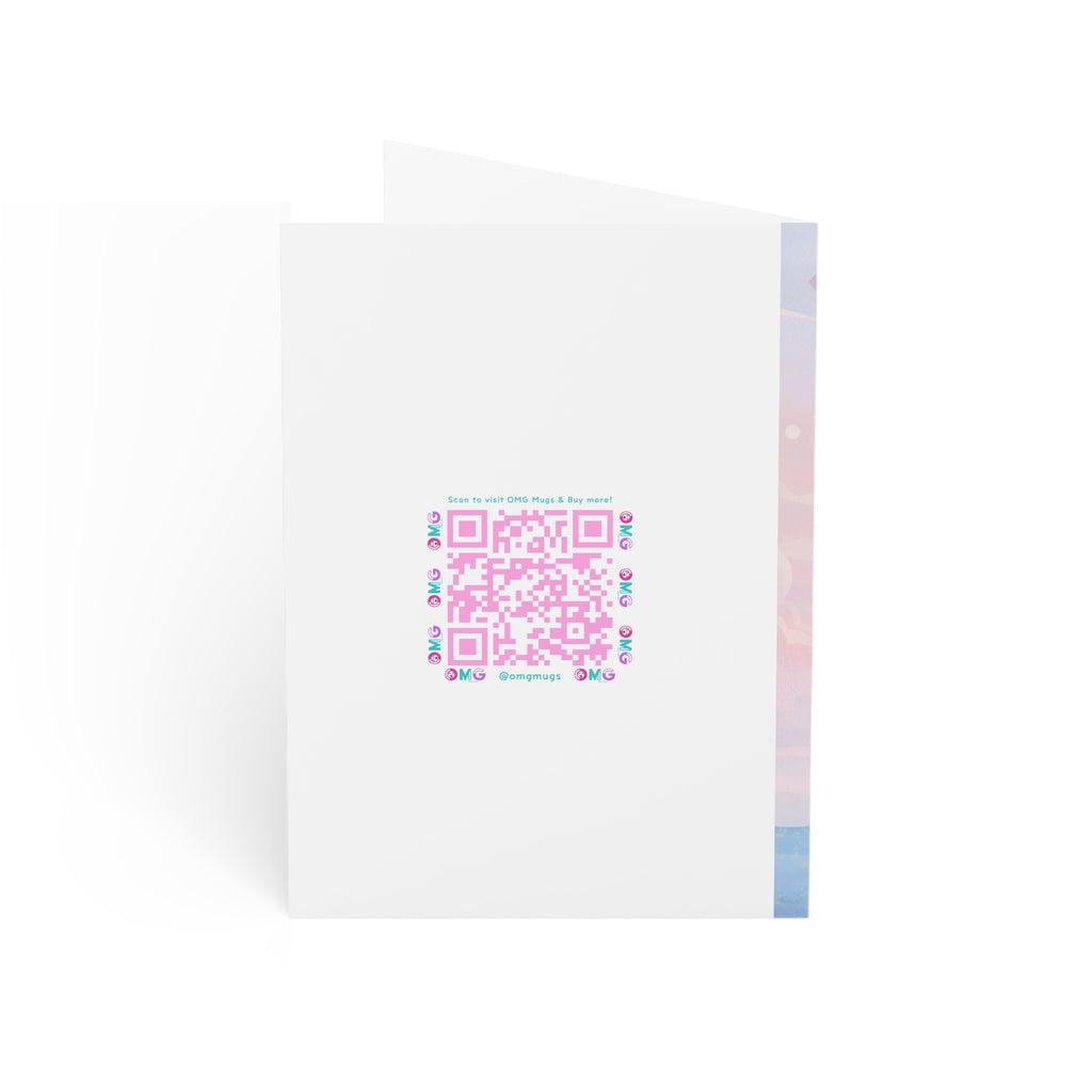 "They Have Risen" Alien Jesus Greeting Cards (1/10/30/50 pcs)