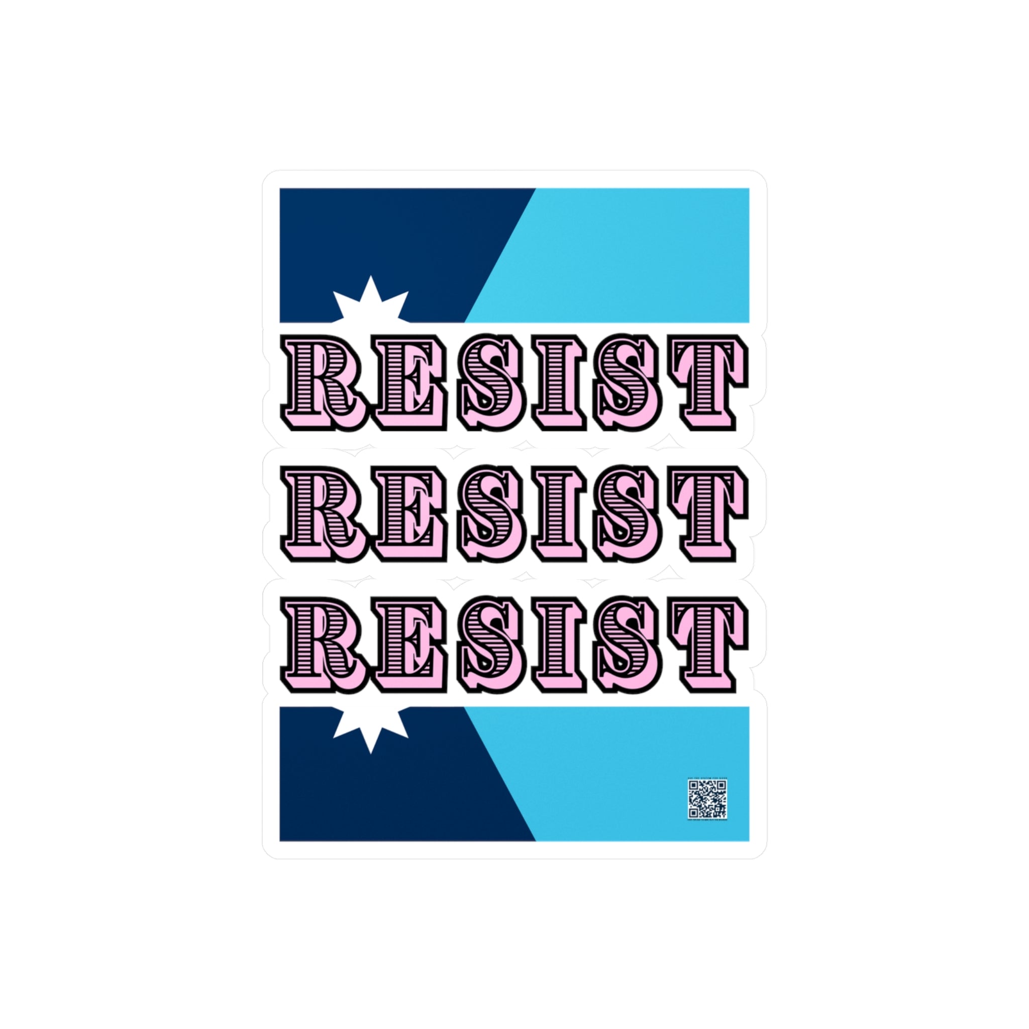MN Resist Triple-Stack Vinyl Sticker
