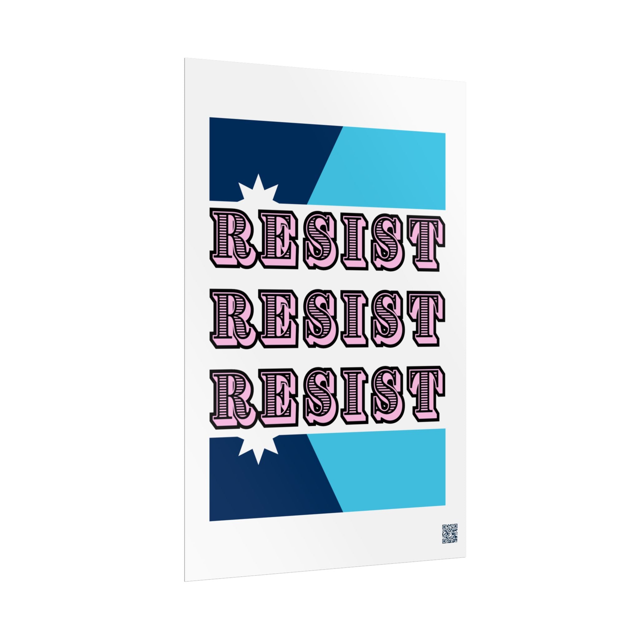 MN Resist Rolled Poster
