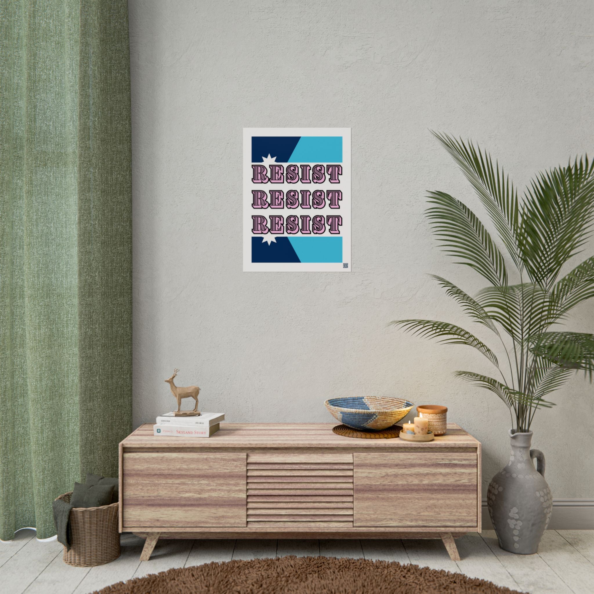 MN Resist Rolled Poster