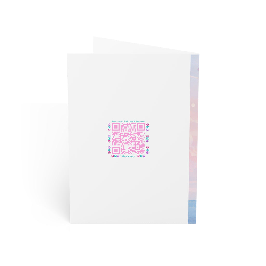 "They Have Risen" Alien Jesus Greeting Cards (1/10/30/50 pcs)