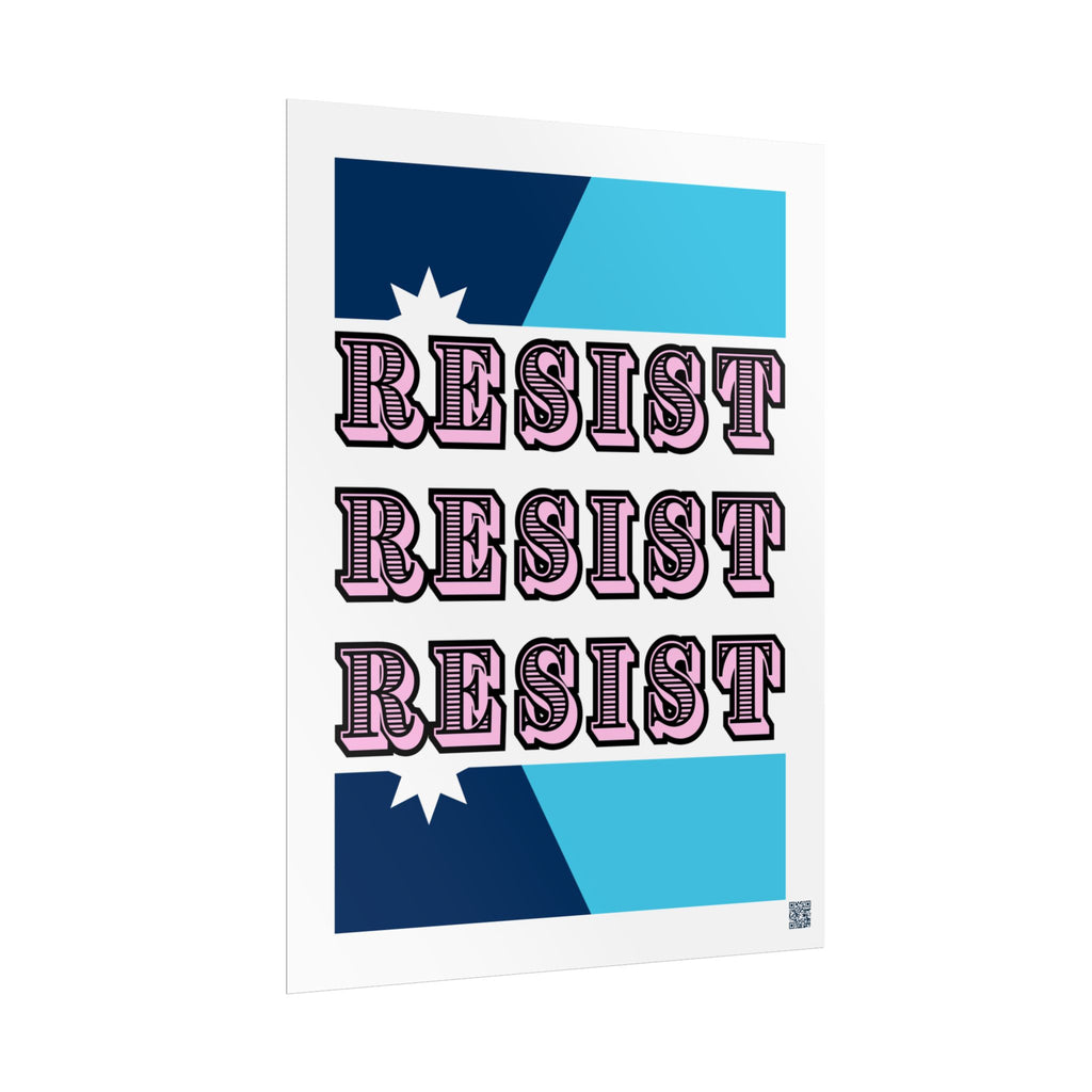 MN Resist Rolled Poster