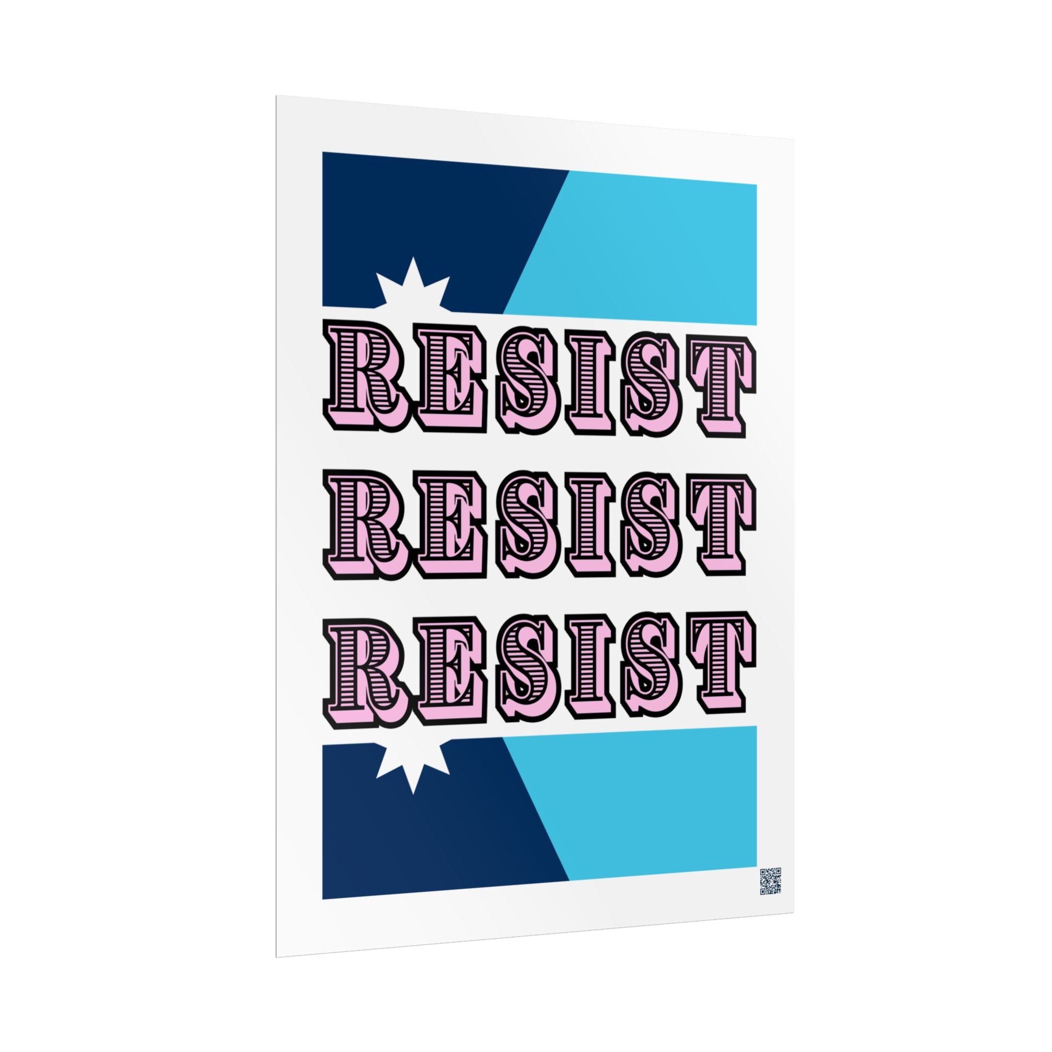 MN Resist Rolled Poster