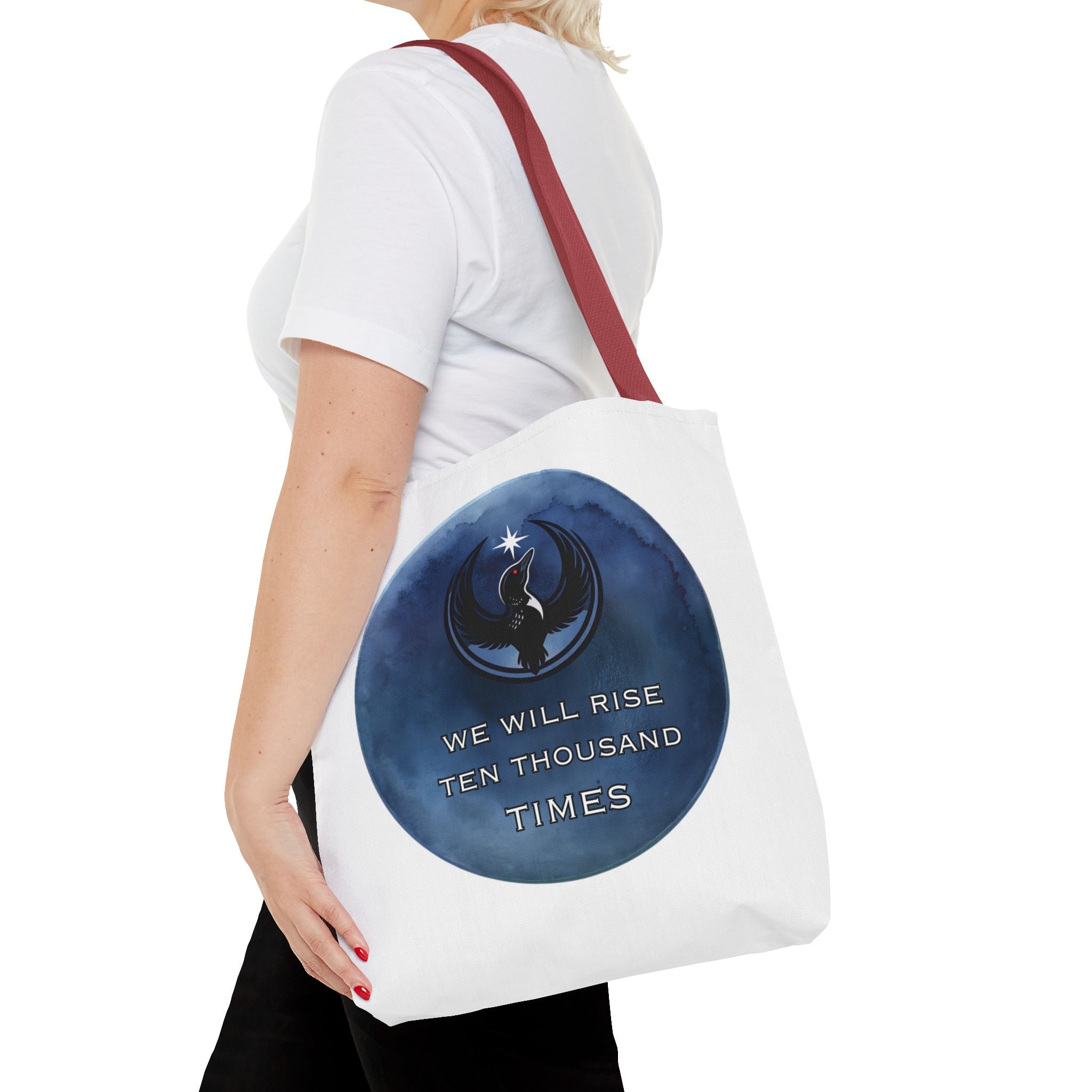 We Will Rise 10,000 Times Tote Bag