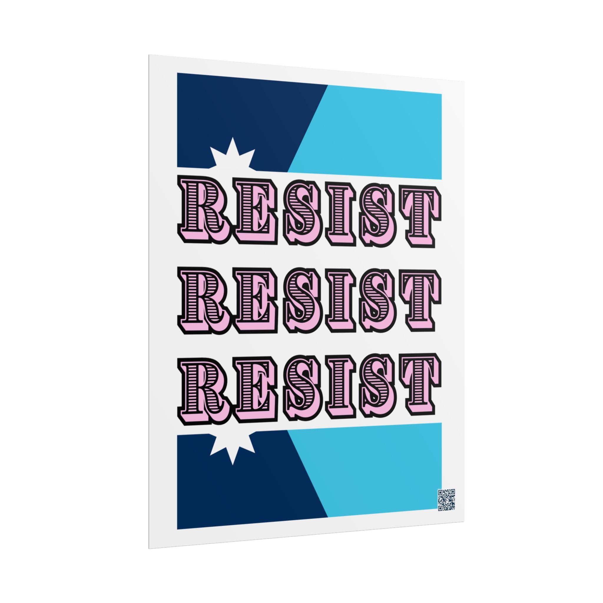 MN Resist Rolled Poster