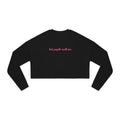 Hot People Melt Ice Cropped Sweatshirt