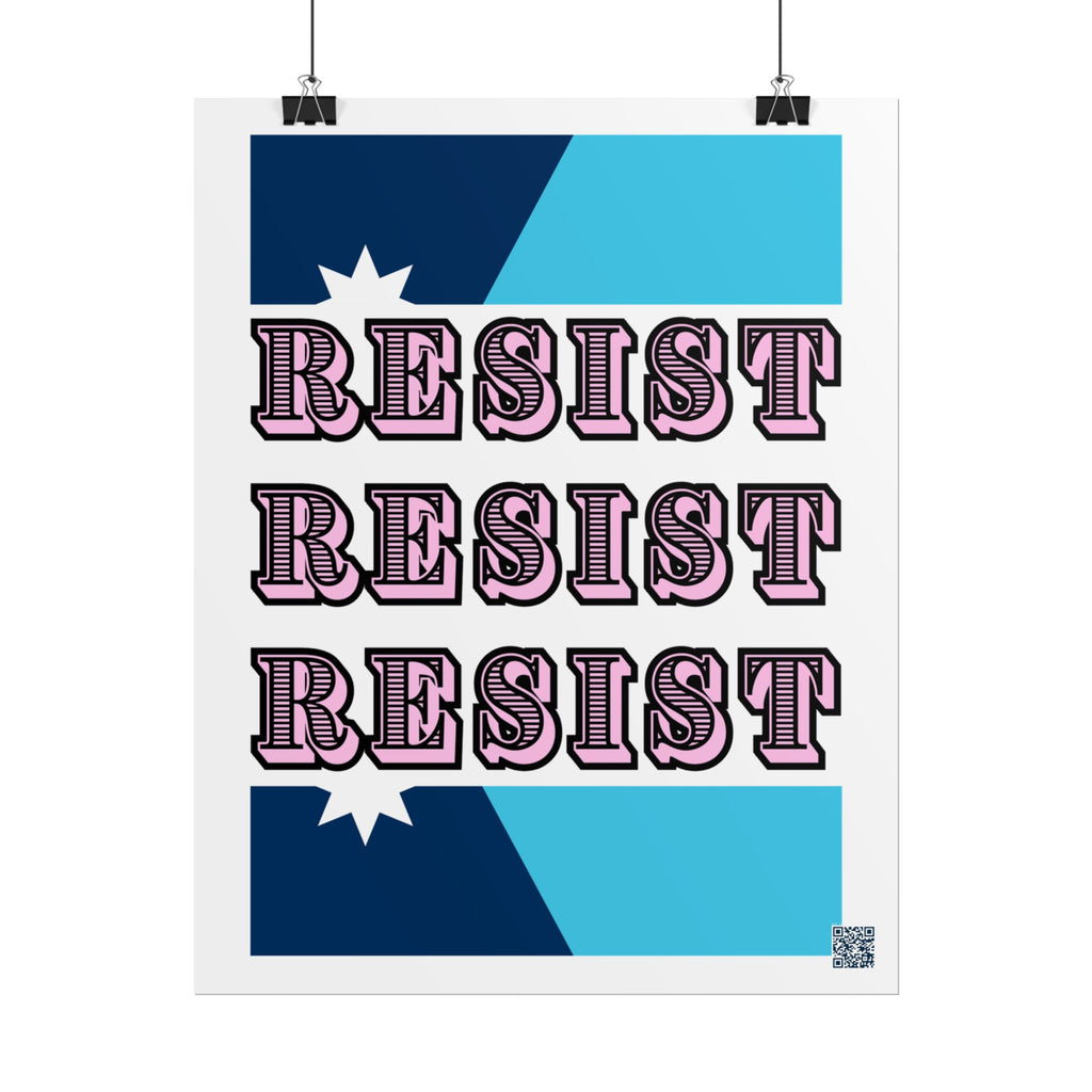 MN Resist Rolled Poster