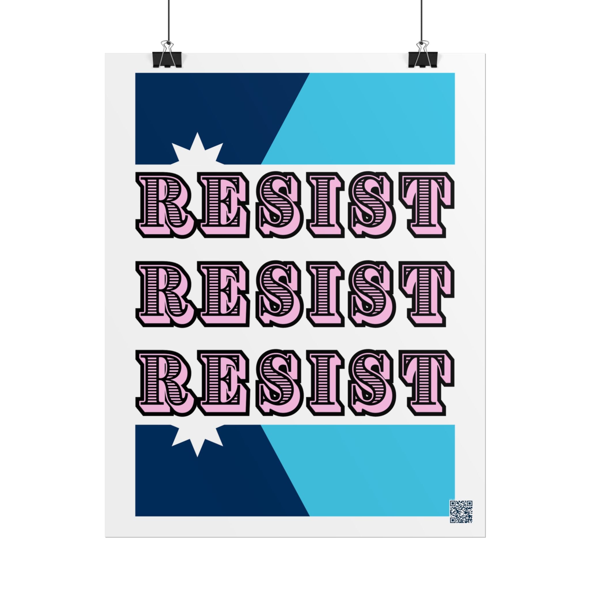 MN Resist Rolled Poster