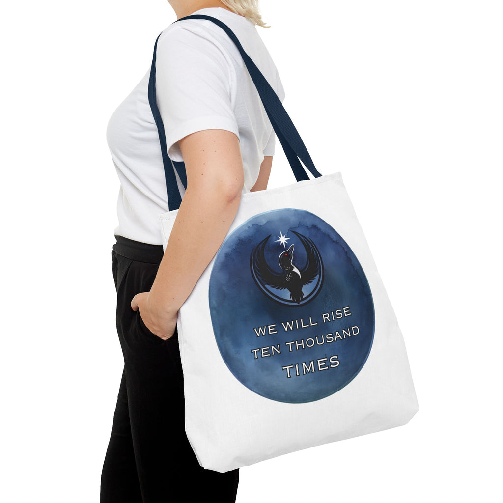 We Will Rise 10,000 Times Tote Bag