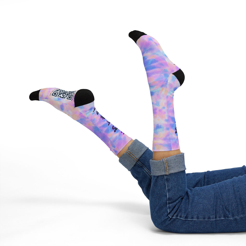 Ice Melts Tie-Dye Crew Socks