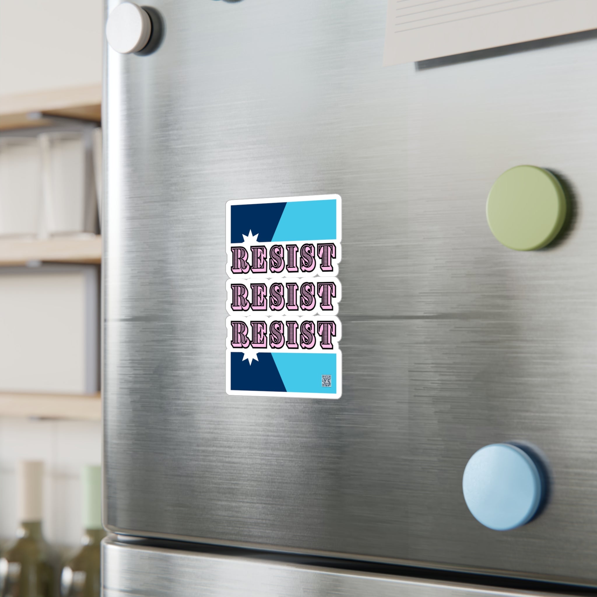 MN Resist Triple-Stack Vinyl Sticker