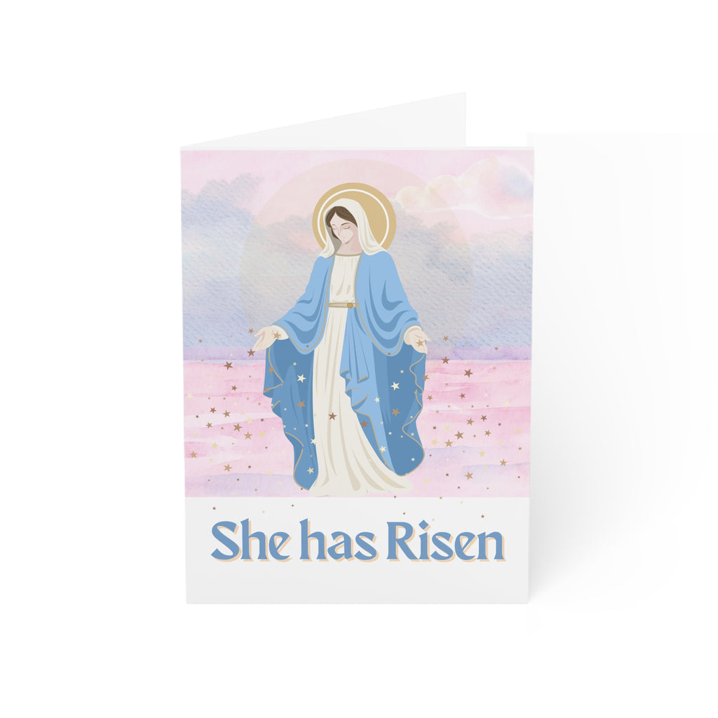 "She Has Risen" Greeting Card (Pack of 1/10/30/50)