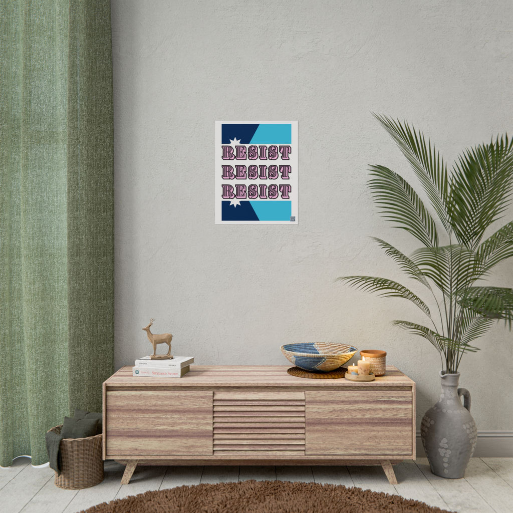 MN Resist Rolled Poster