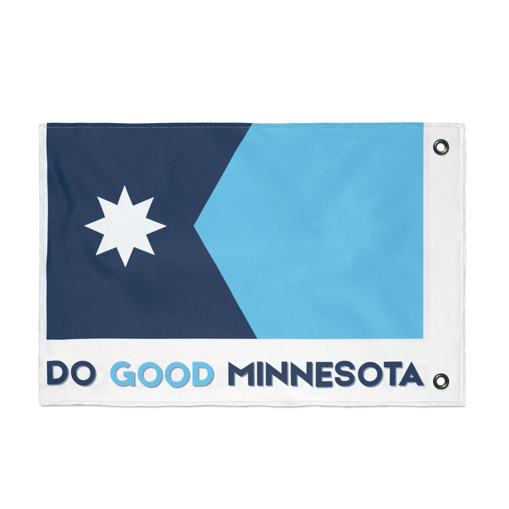 Do GOOD Minnesota Flag — Double-Sided