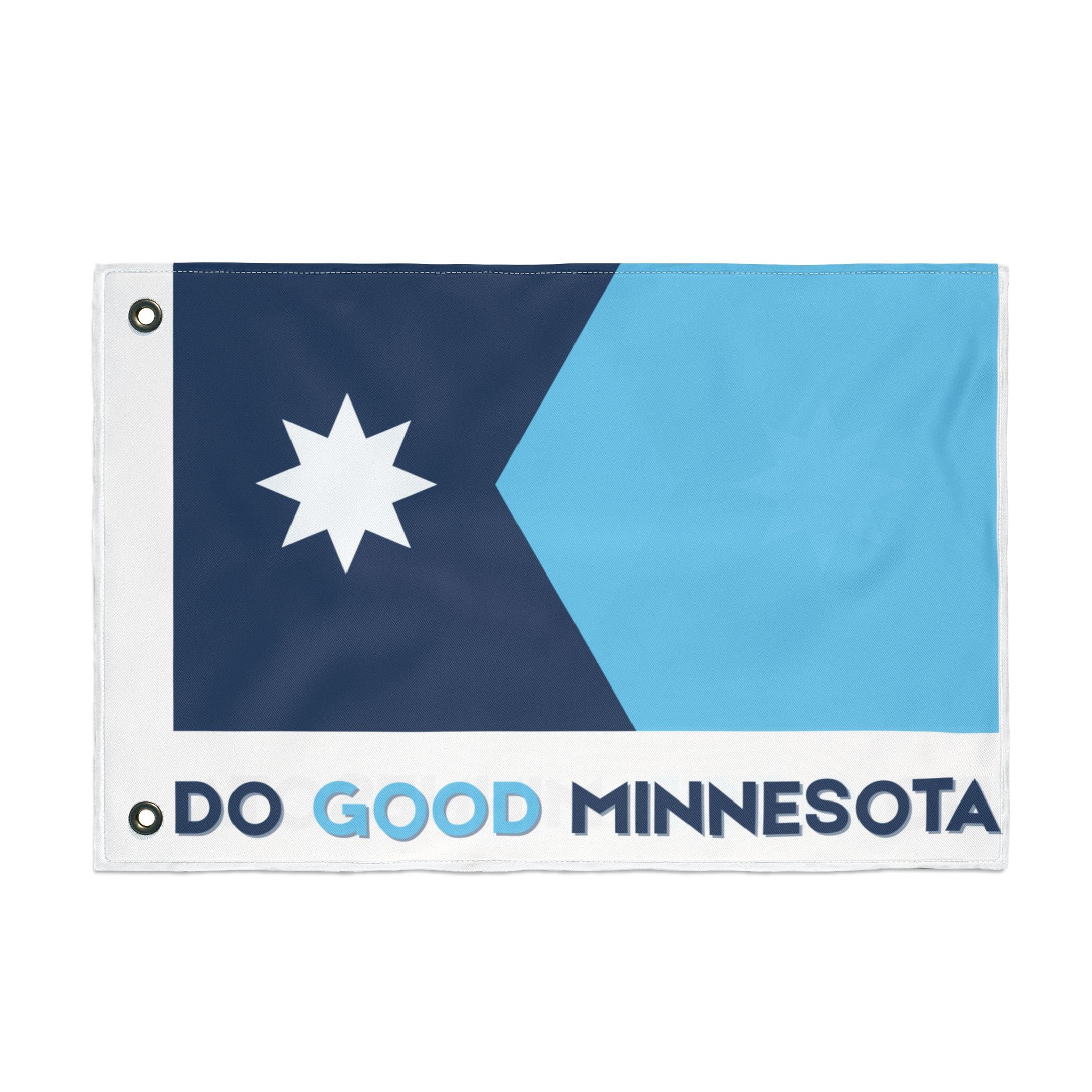 Do GOOD Minnesota Flag — Double-Sided