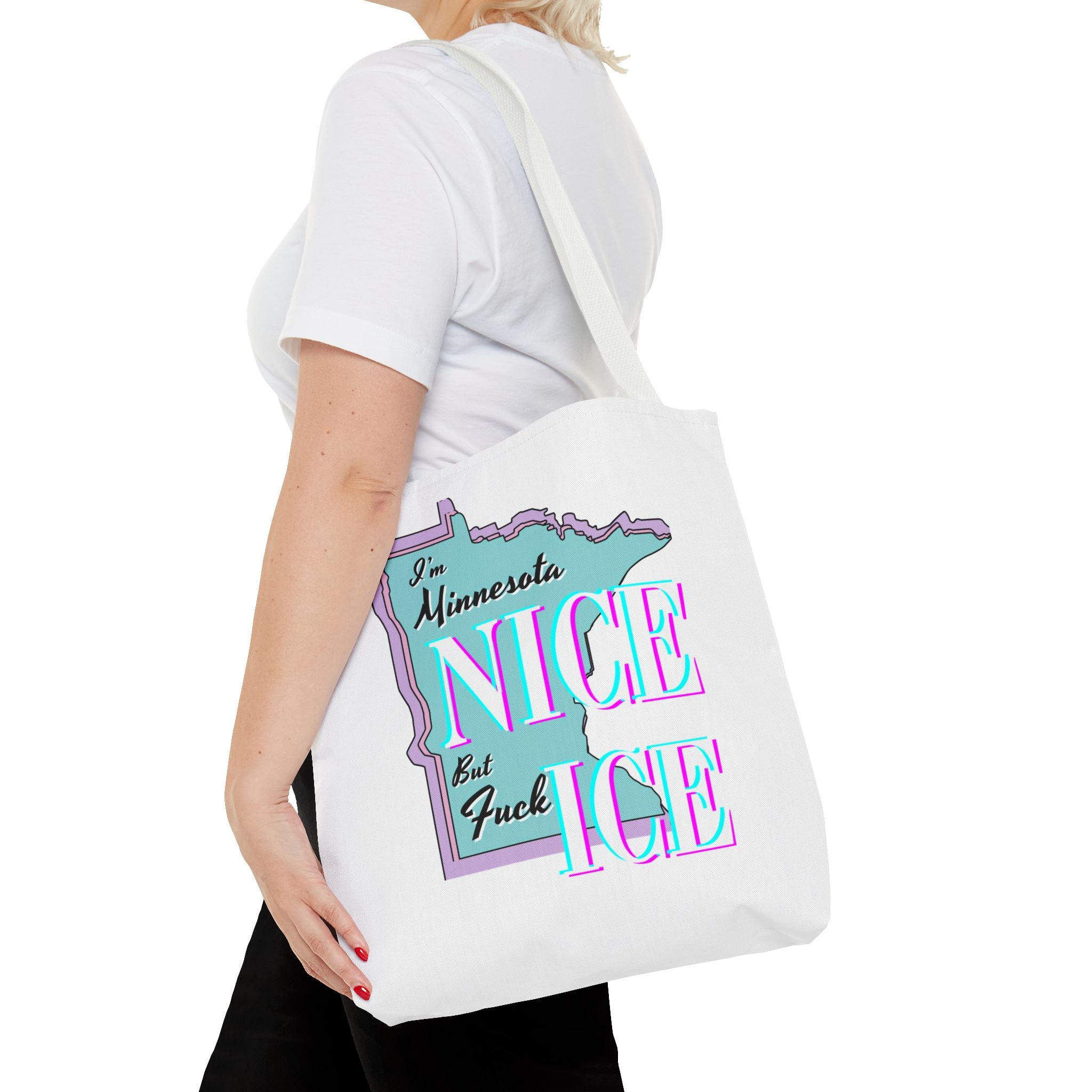 Minnesota Nice F Ice Tote Bag