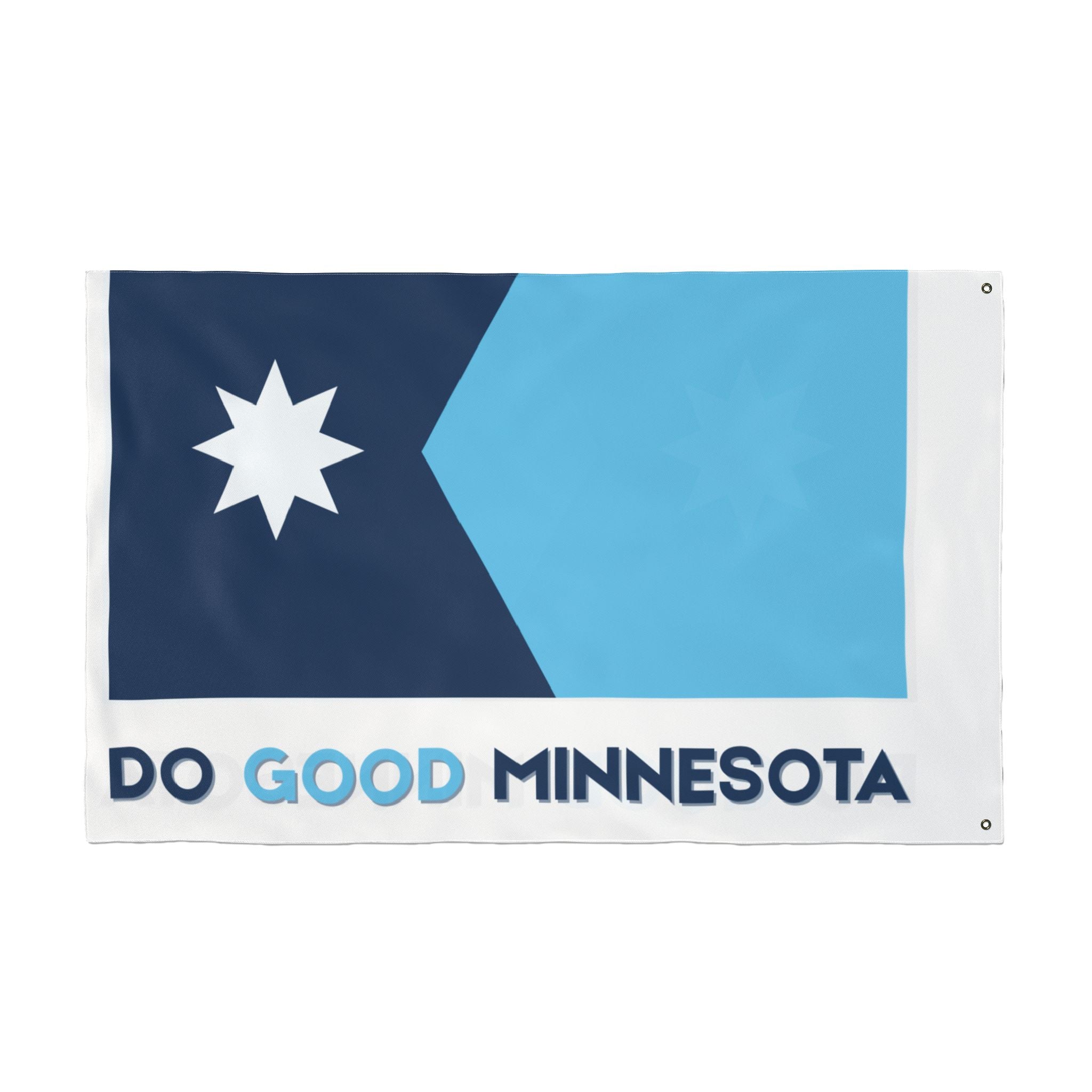 Do GOOD Minnesota Flag — Double-Sided