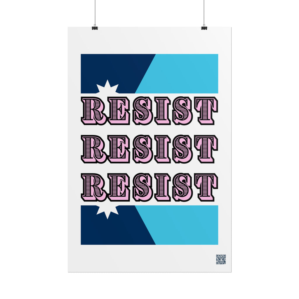 MN Resist Rolled Poster