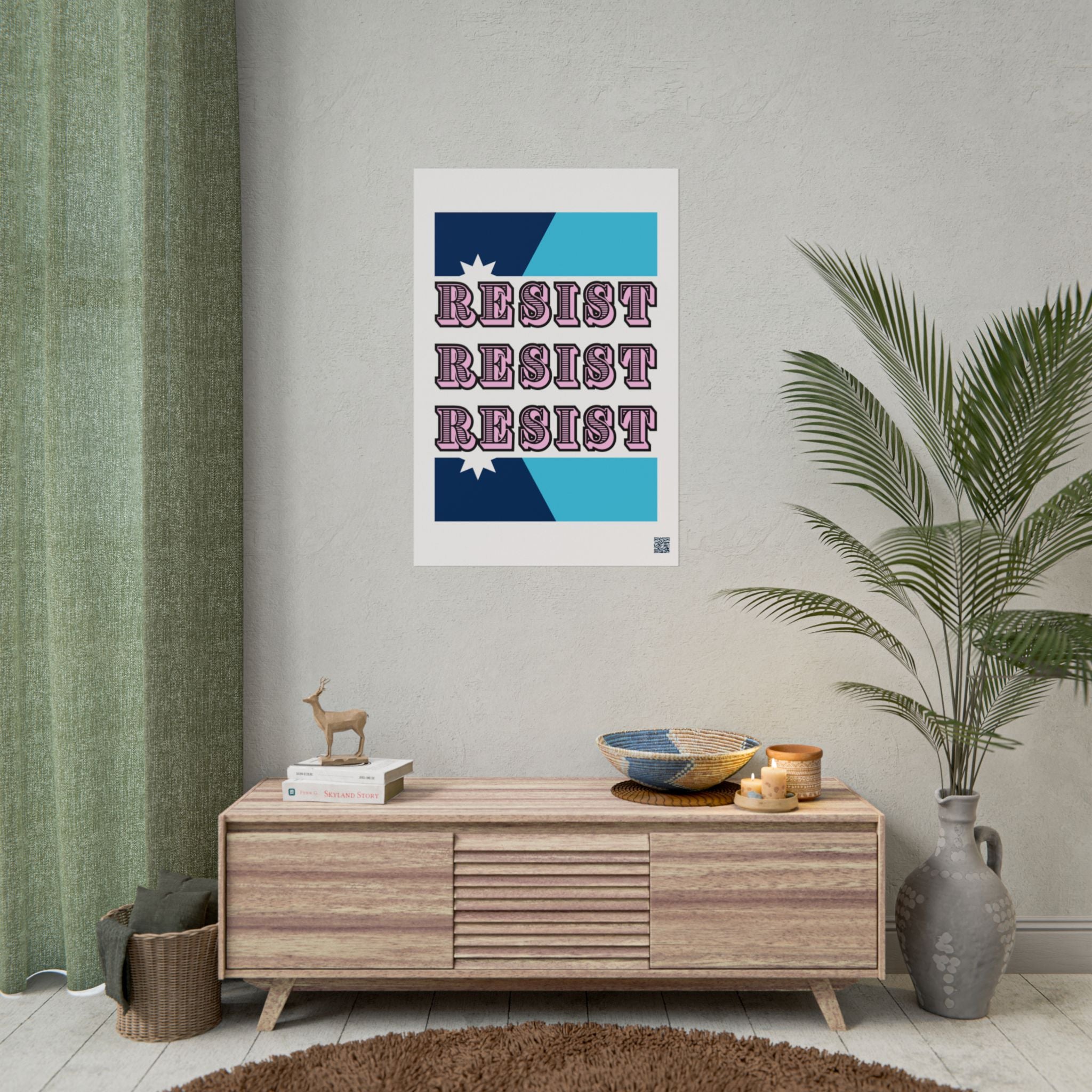 MN Resist Rolled Poster
