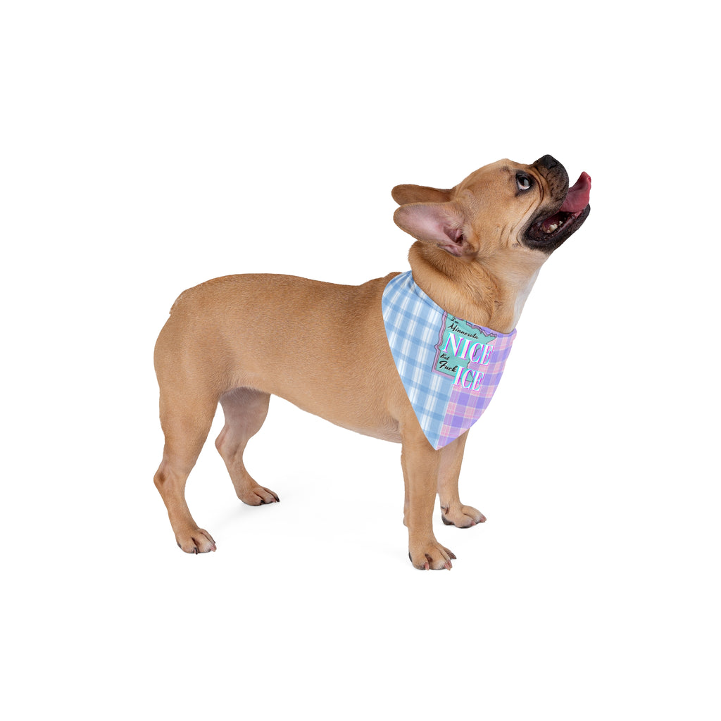 Minnesota Nice F Ice Pet Bandana