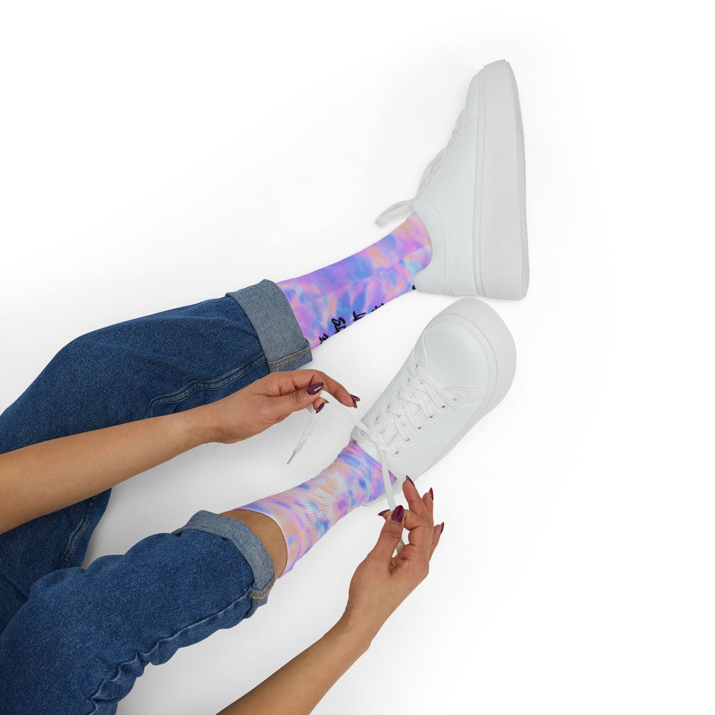 Ice Melts Tie-Dye Crew Socks