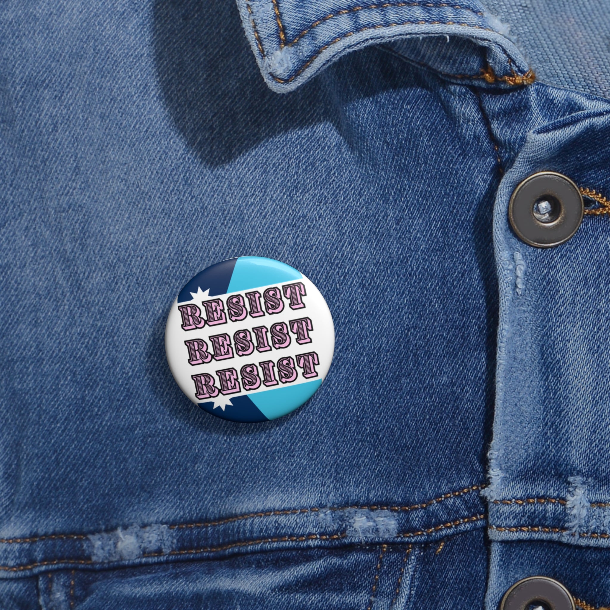 MN Resist Pin Button