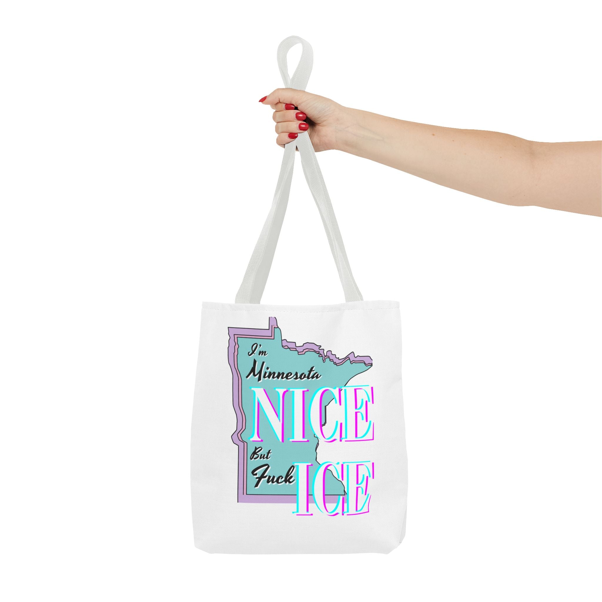 Minnesota Nice F Ice Tote Bag
