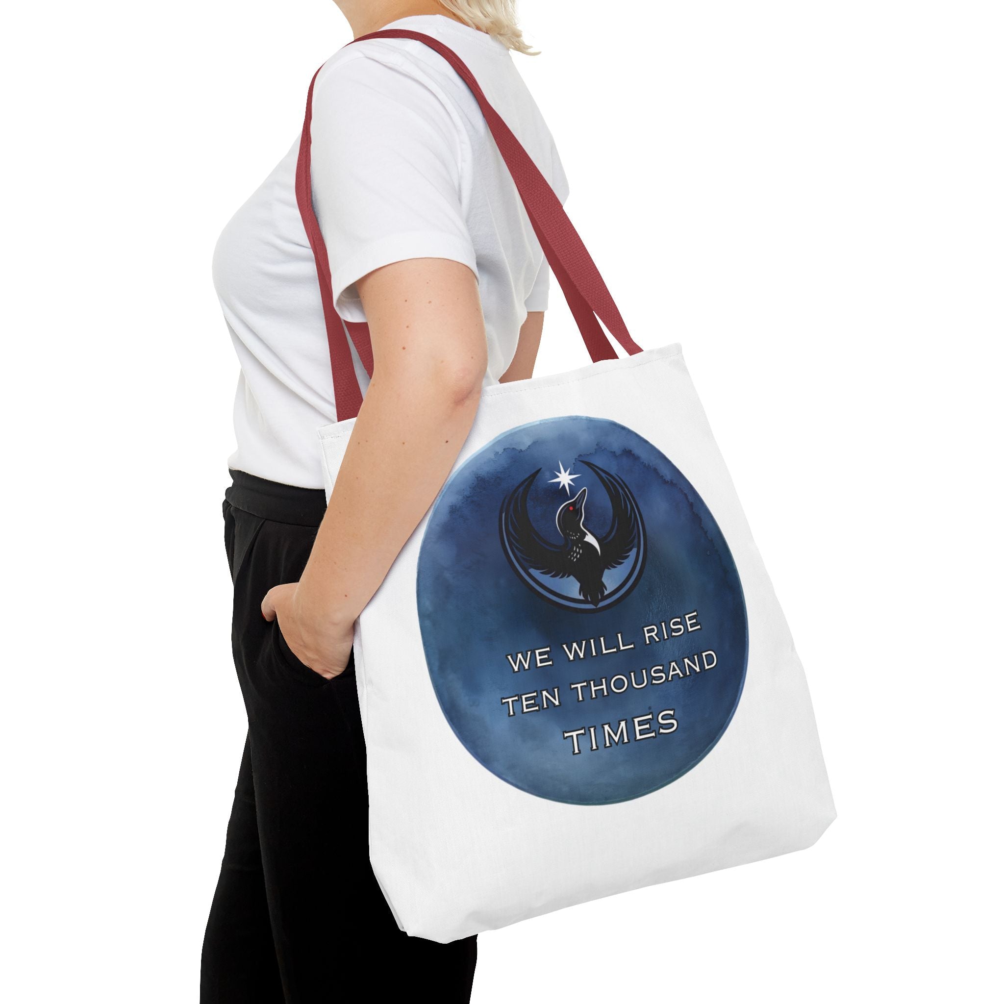 We Will Rise 10,000 Times Tote Bag