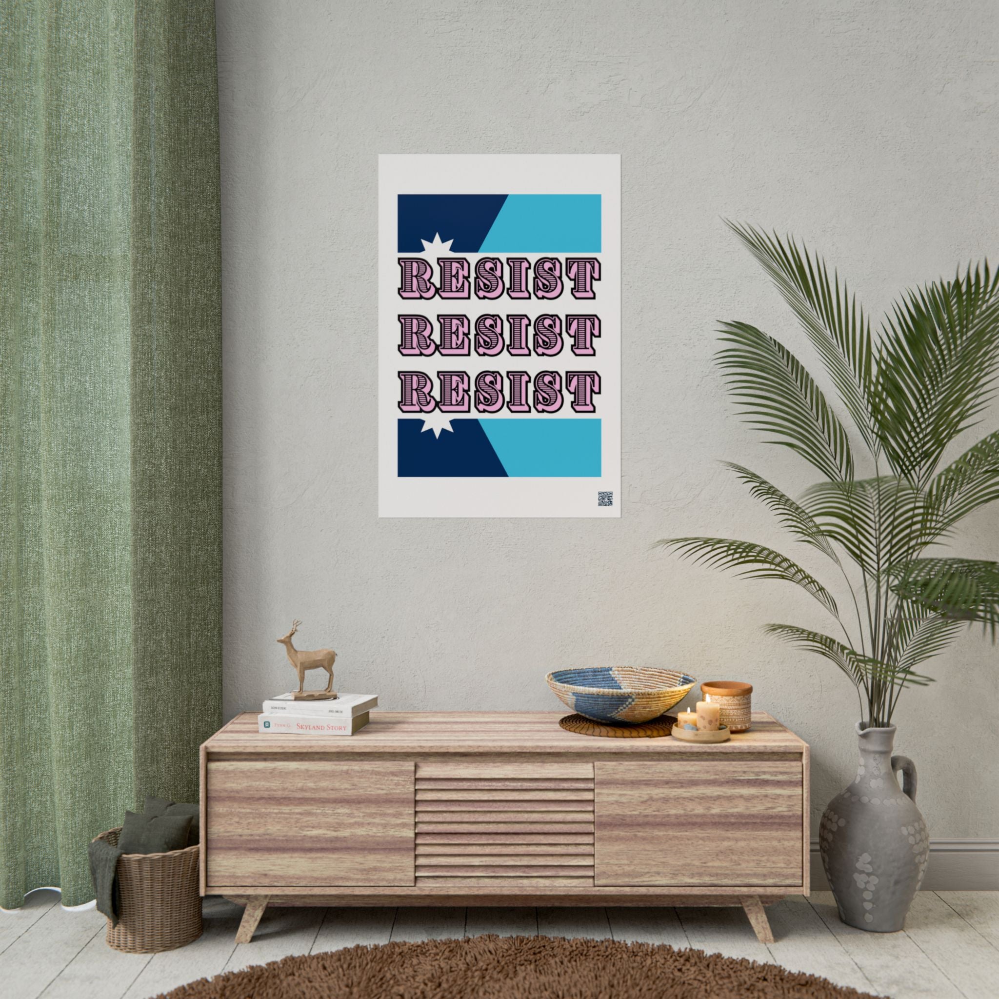 MN Resist Rolled Poster
