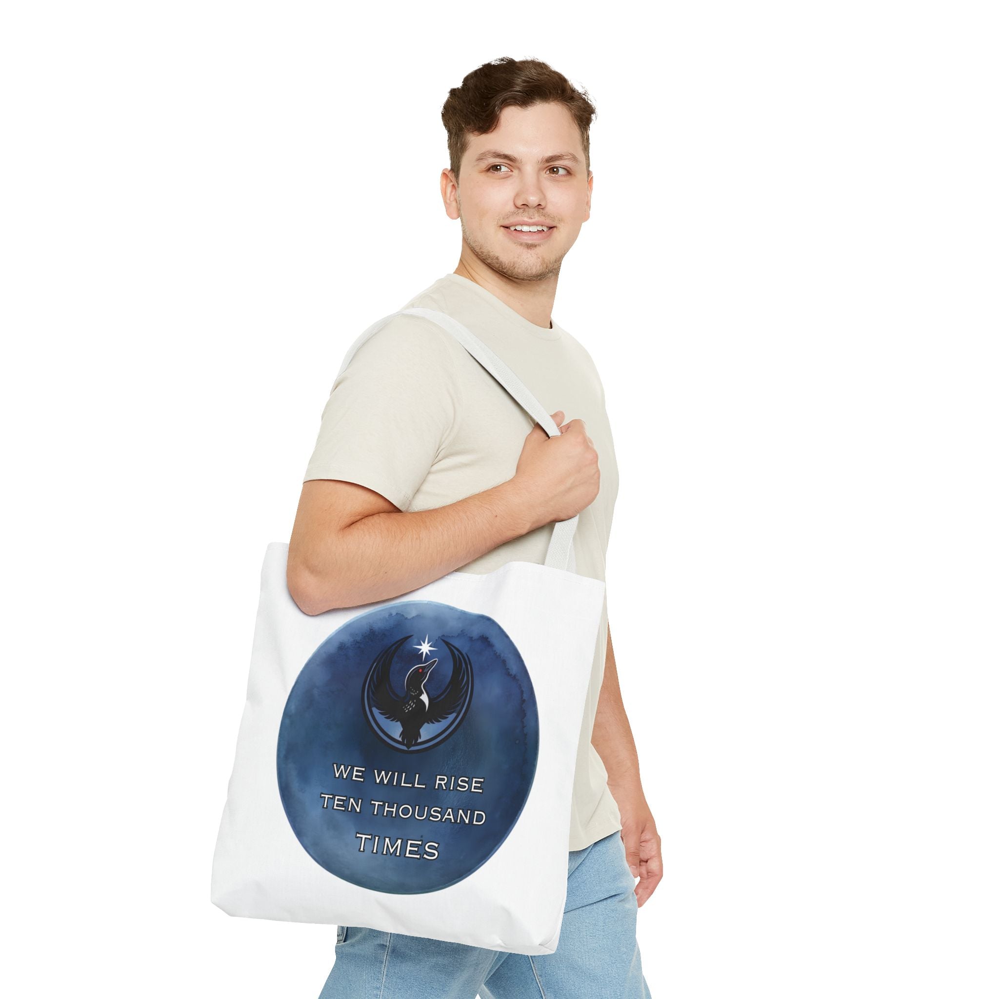 We Will Rise 10,000 Times Tote Bag