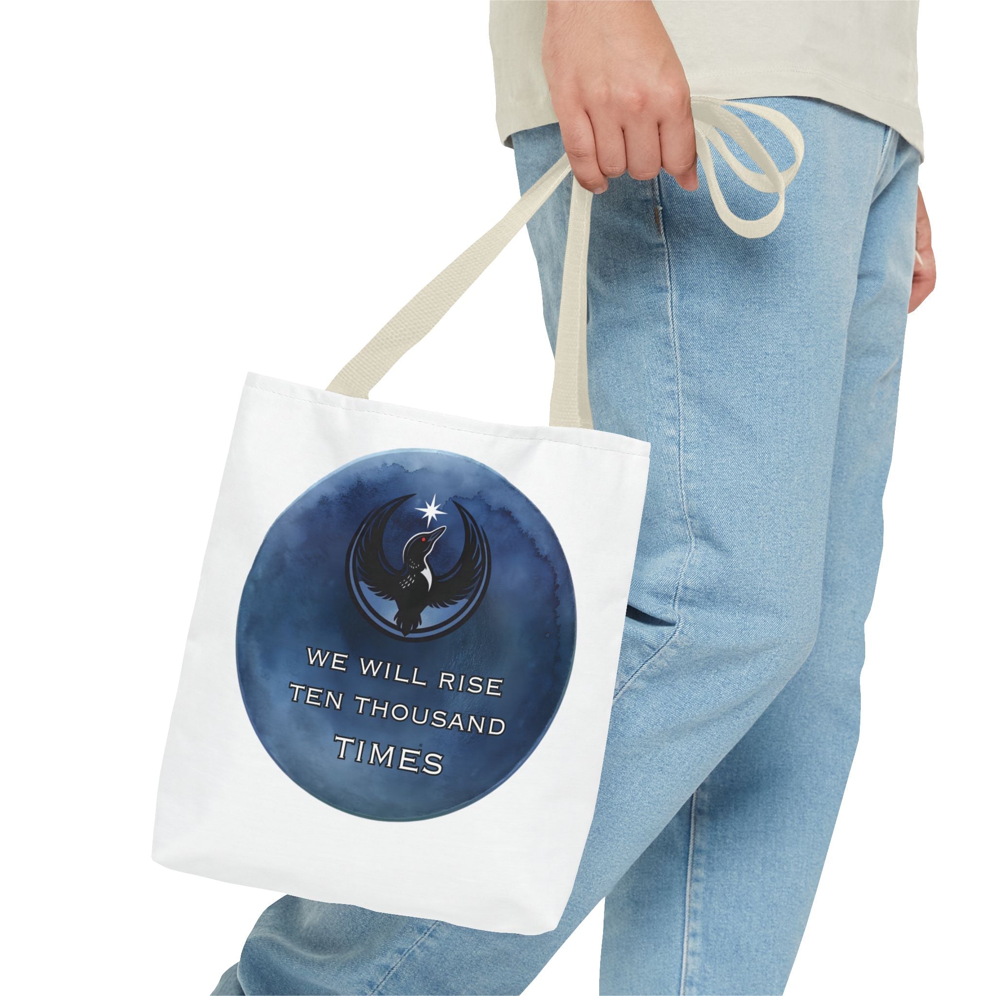 We Will Rise 10,000 Times Tote Bag