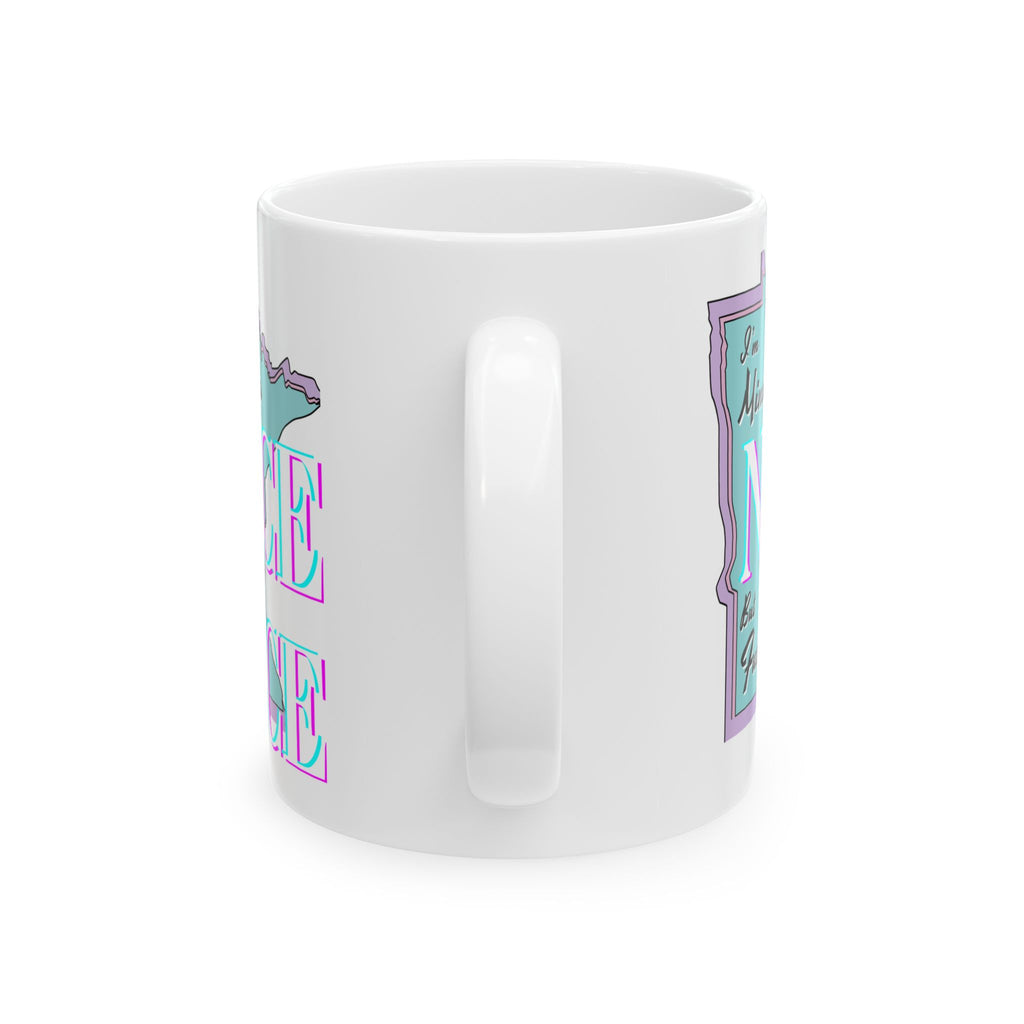 Minnesota Nice F Ice Coffee Mug (11oz, 15oz)
